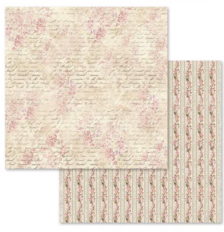 STAMPERIA SHABBY ROSE KAĞIT SET