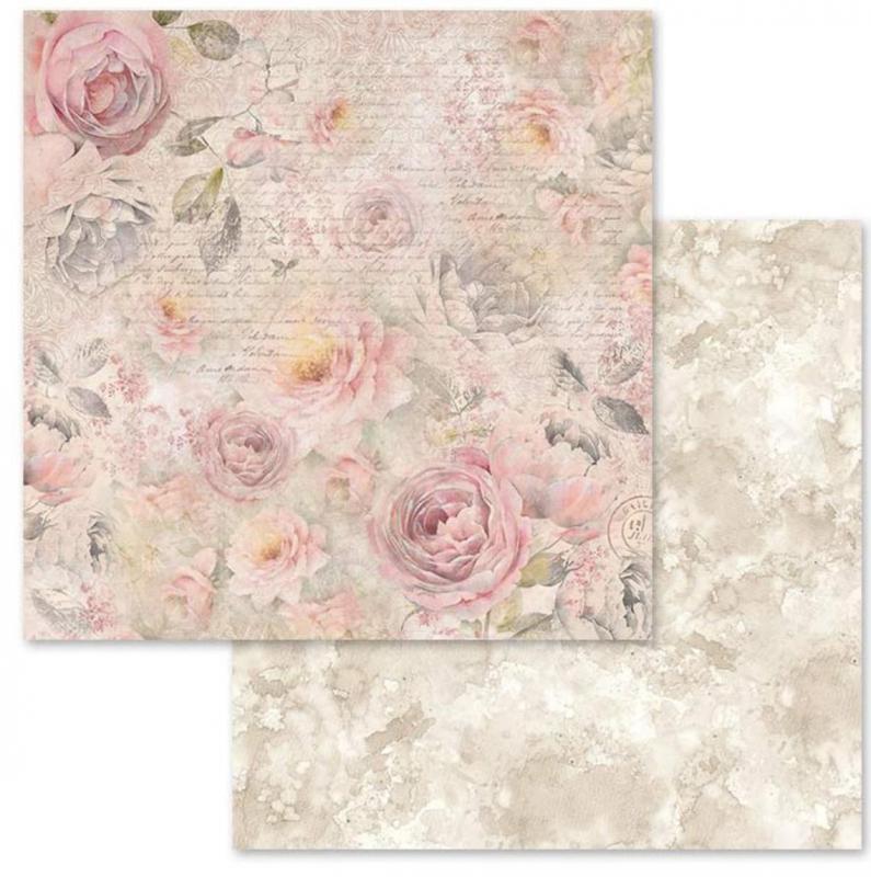 STAMPERIA SHABBY ROSE KAĞIT SET