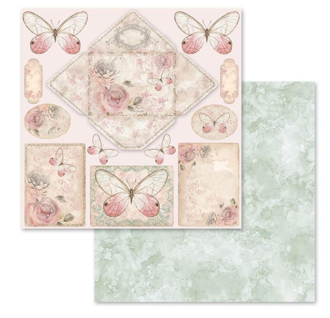 STAMPERIA SHABBY ROSE KAĞIT SET