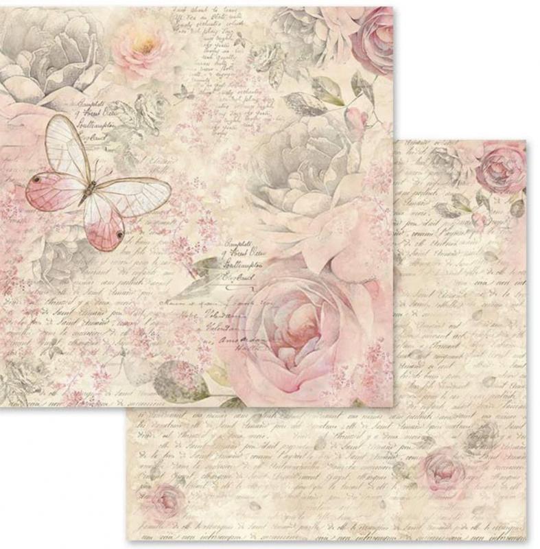 STAMPERIA SHABBY ROSE KAĞIT SET