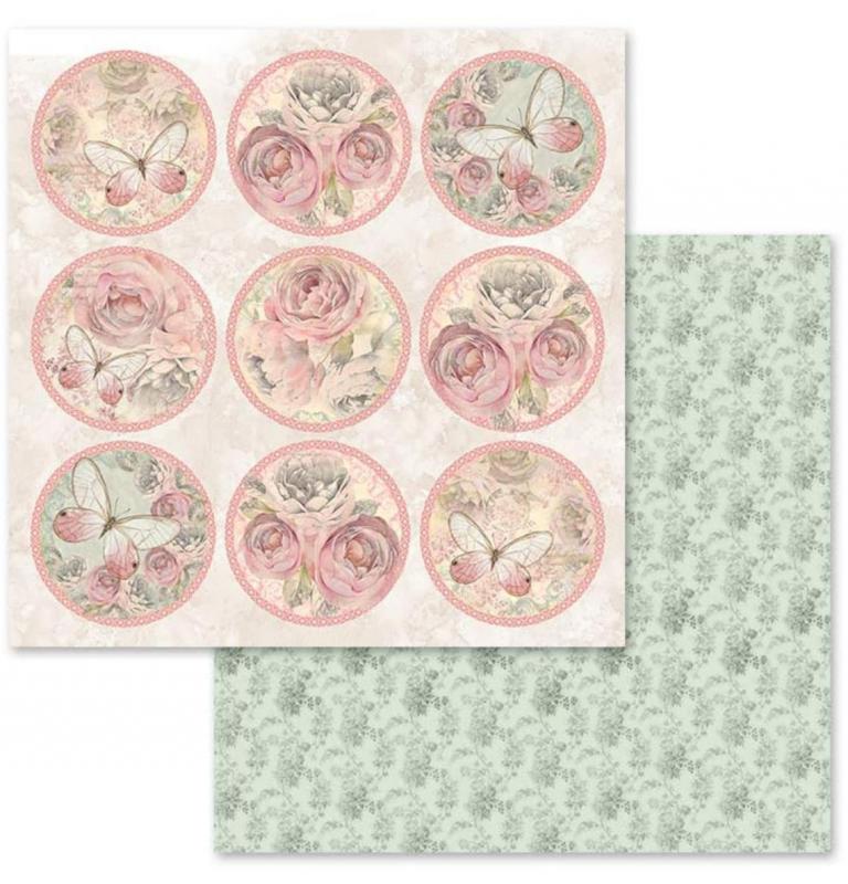 STAMPERIA SHABBY ROSE KAĞIT SET