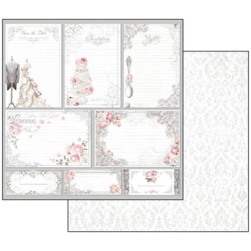 STAMPERIA WEDDING KAĞIT SET