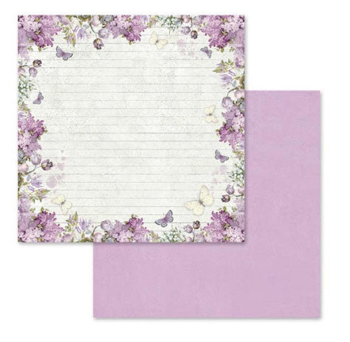 STAMPERIA LILAC FLOWERS KAĞIT SET