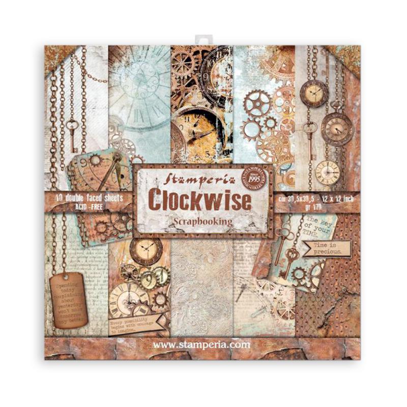 STAMPERIA CLOCKSWİSE KAĞIT SET