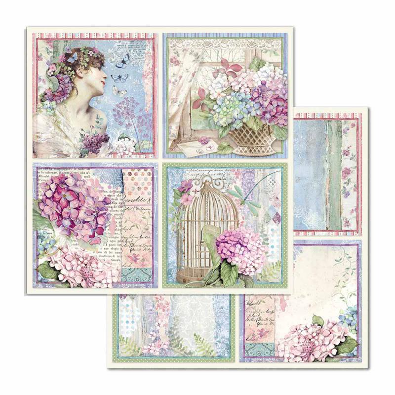 STAMPERIA HORTENSIA KAĞIT SET