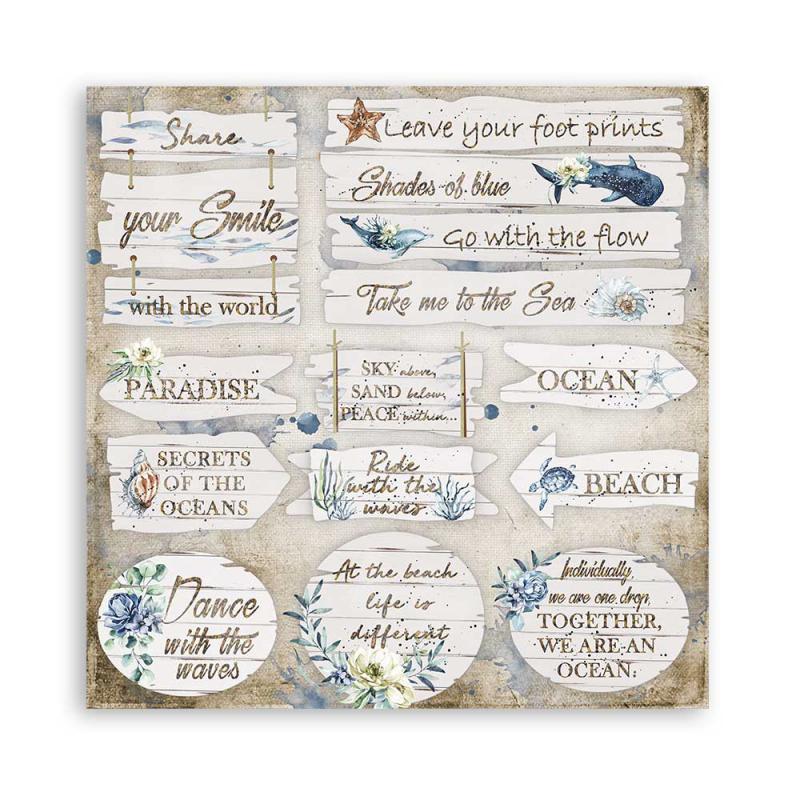 STAMPERIA ROMANTIC SEA DREAM KAĞIT SET