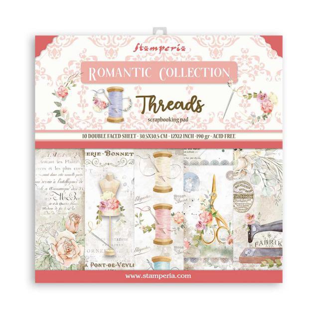 STAMPERIA ROMANTIC THREADS KAĞIT SET