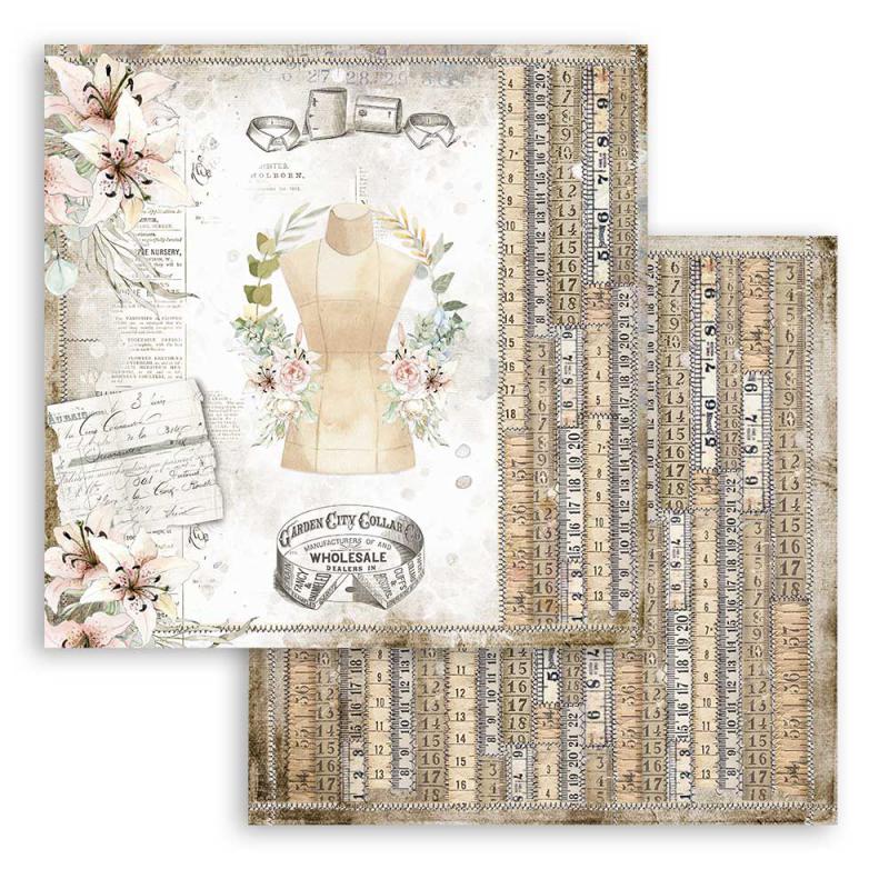 STAMPERIA ROMANTIC THREADS KAĞIT SET