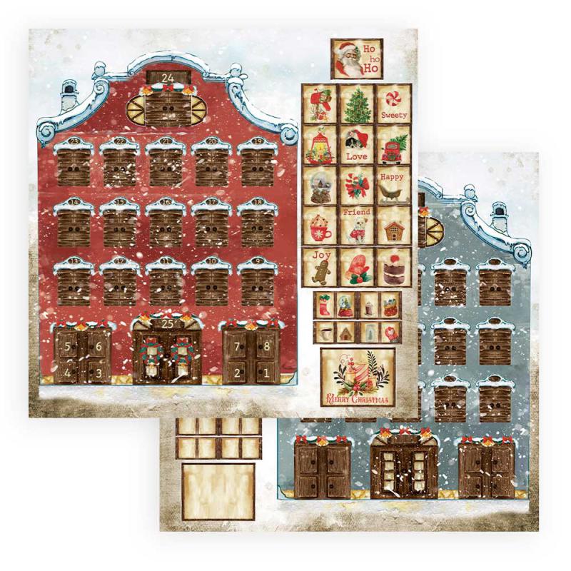 STAMPERIA ROMANTIC CHRISTMAS KAĞIT SET