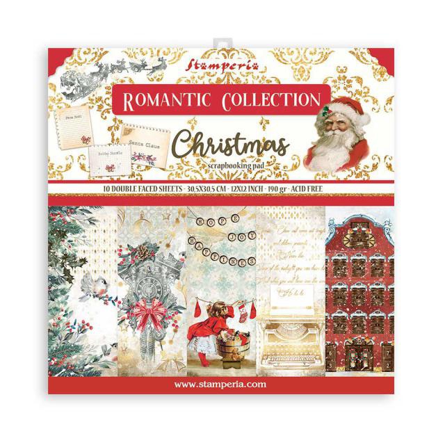 STAMPERIA ROMANTIC CHRISTMAS KAĞIT SET