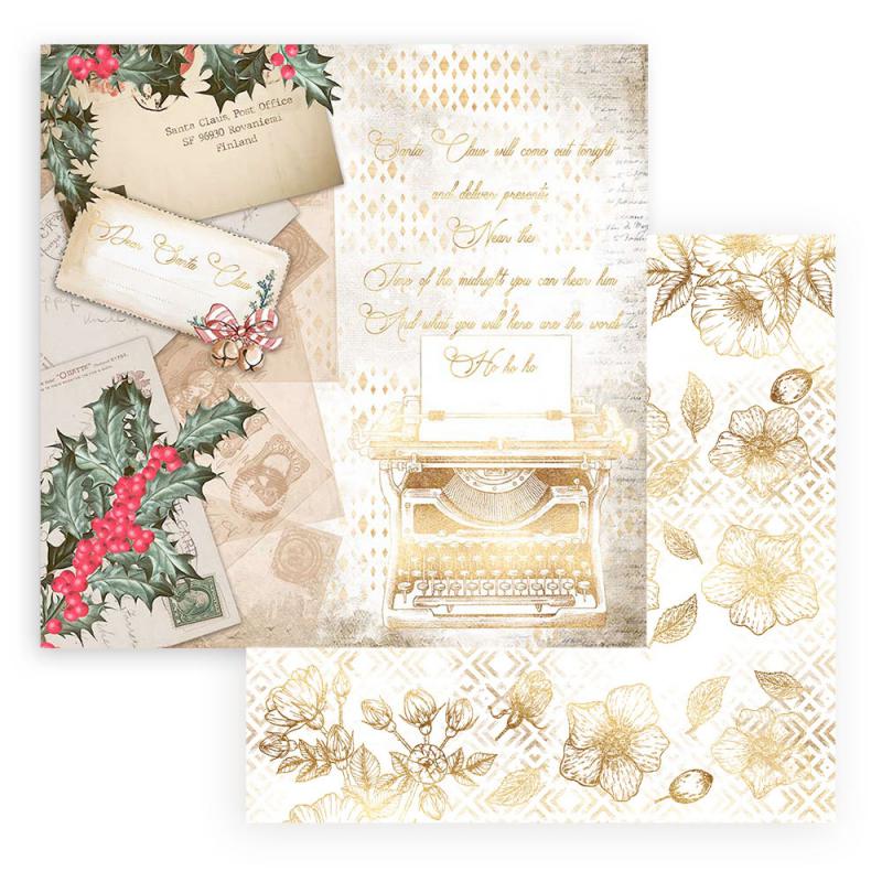 STAMPERIA ROMANTIC CHRISTMAS KAĞIT SET