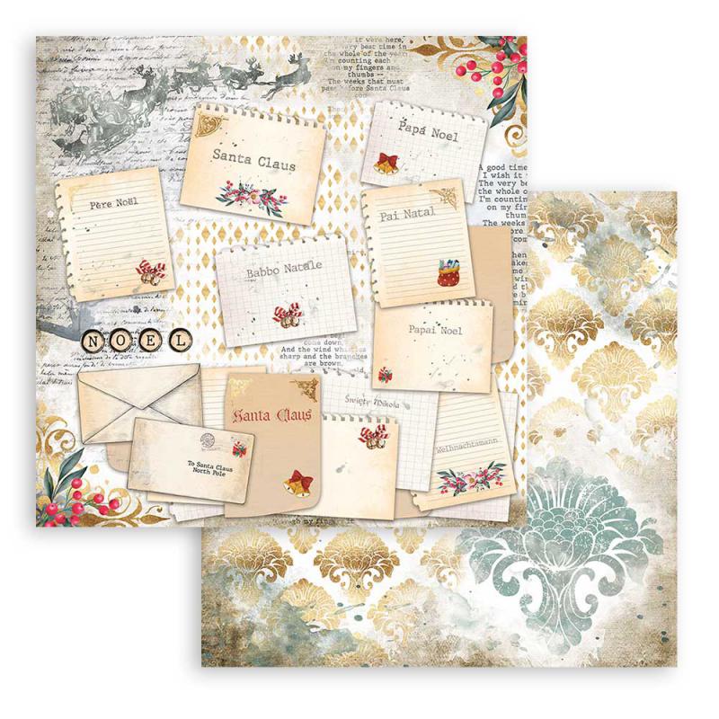 STAMPERIA ROMANTIC CHRISTMAS KAĞIT SET