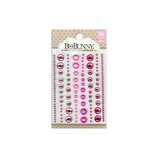 Double Dot Think Pink Jewel - BONCUK STİCKER