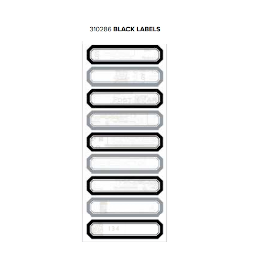 Labels Black STICKER