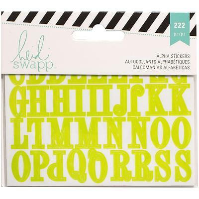 Heidi Swapp ALFABE STICKERS