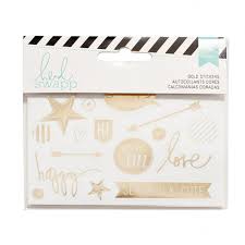 Heidi Swapp Gold STICKER