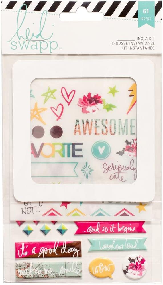 Heidi Swapp Insta Kit STICKER KİT