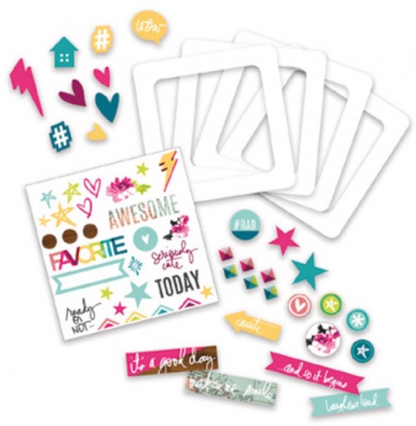 Heidi Swapp Insta Kit STICKER KİT