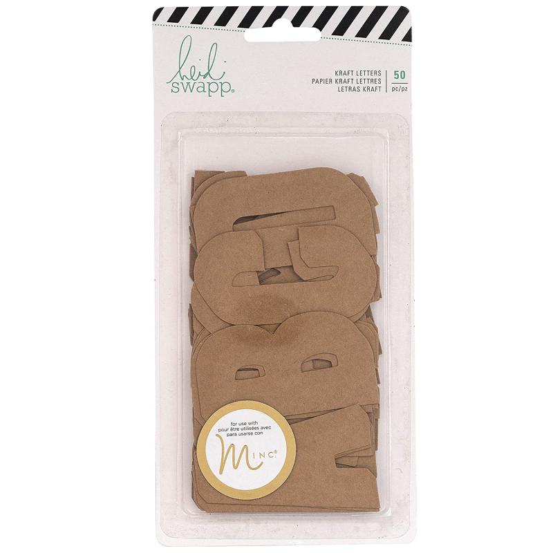 Hawthorne Jumbo Alphabe Chipboard