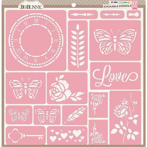 Love Stickable STENCILS