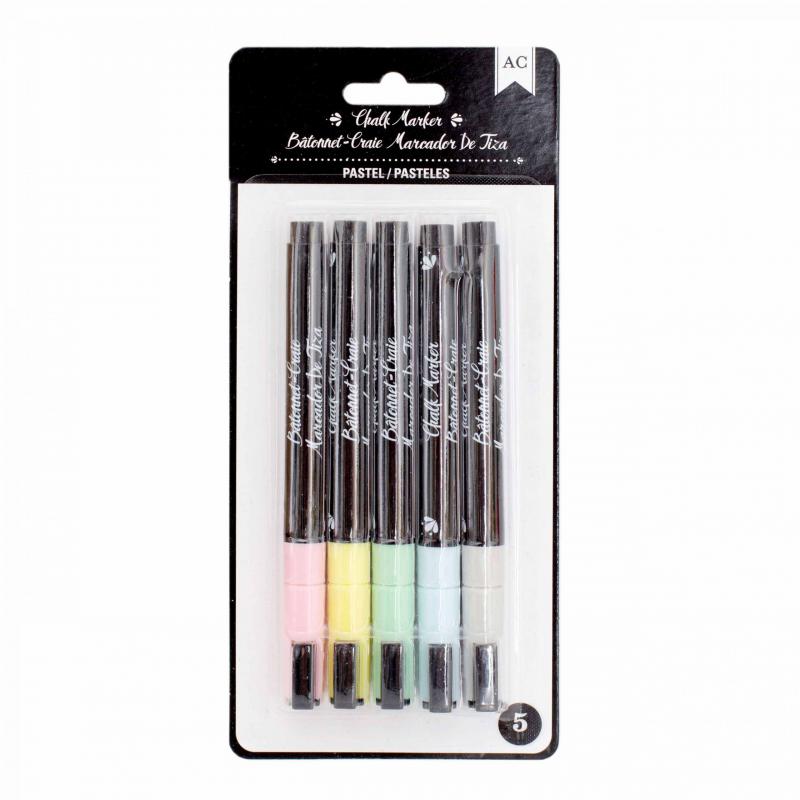 ChalkMarker Pastel 5 Pk - TEBEŞİR KALEMİ