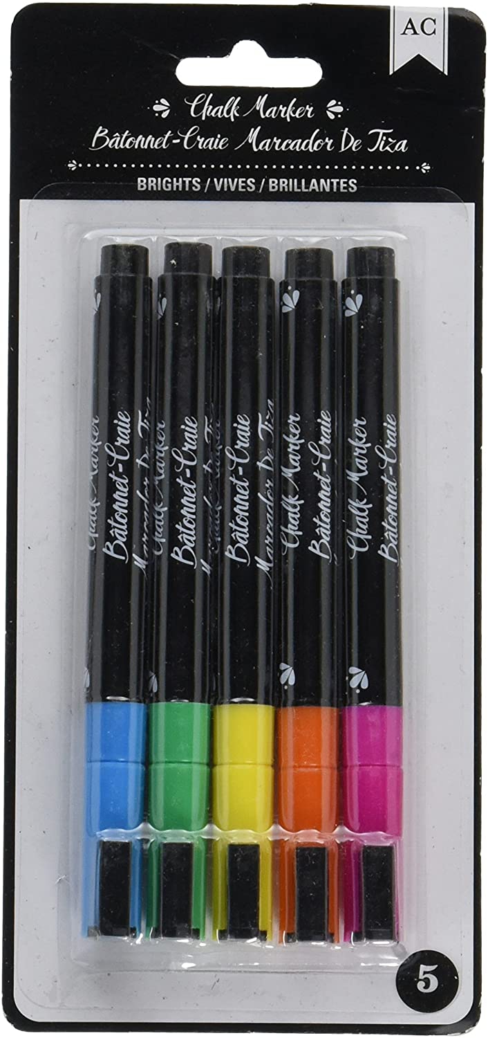 ChalkMarker Brigts 5 Pk - TEBEŞİR KALEMİ