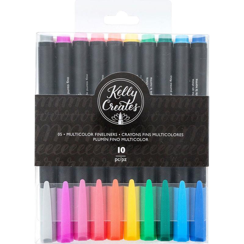 KELLY CREATES Multi-color Fineliners - KALEM