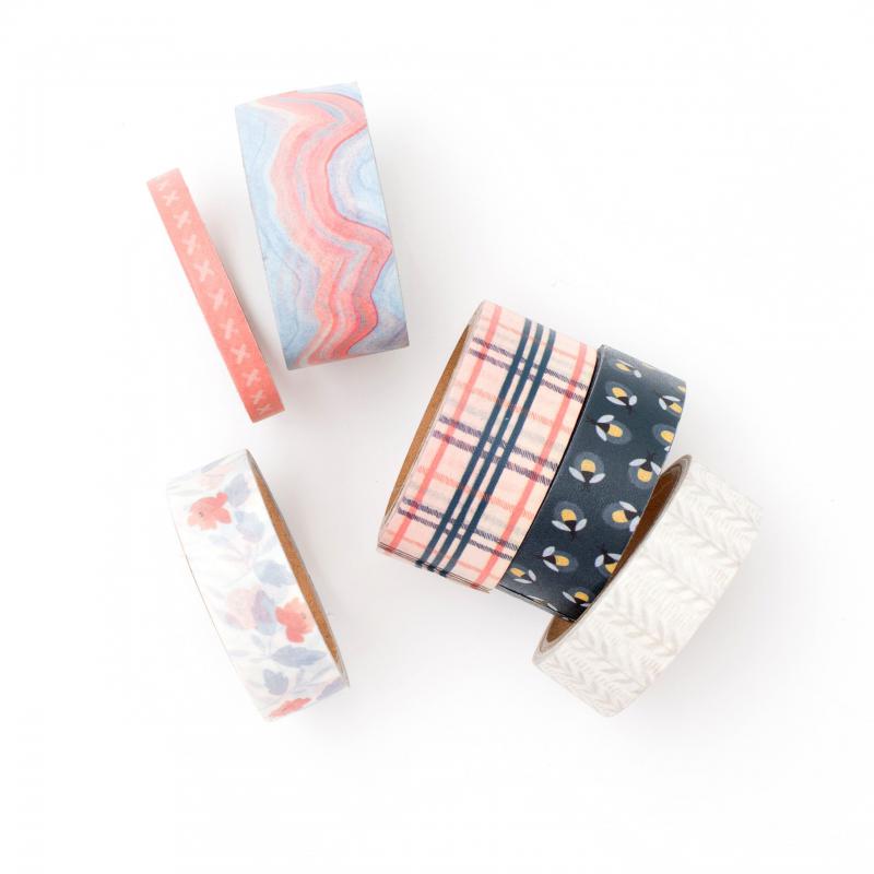 Washi Tape Set - DESENLİ BANT