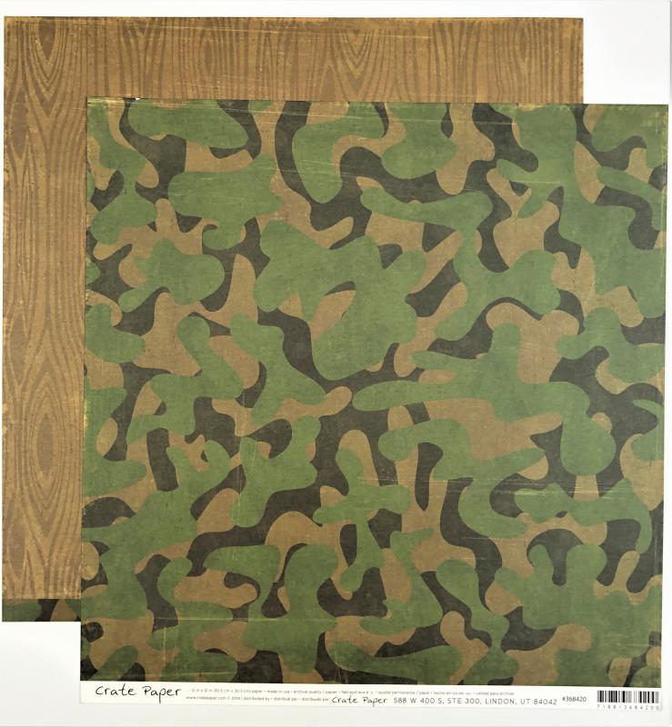 30,5X30,5 cm Camouflage