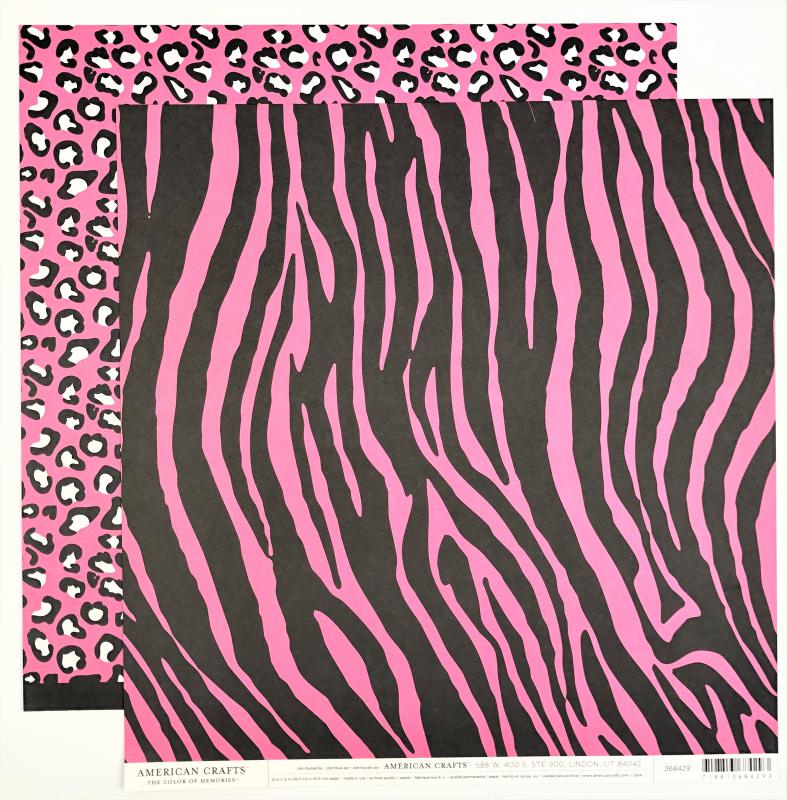 30,5X30,5 cm Colorful Zebra