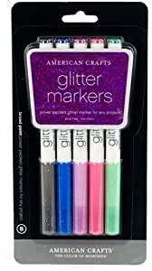 AC Glitter Marker BP Five Pack - KALEM