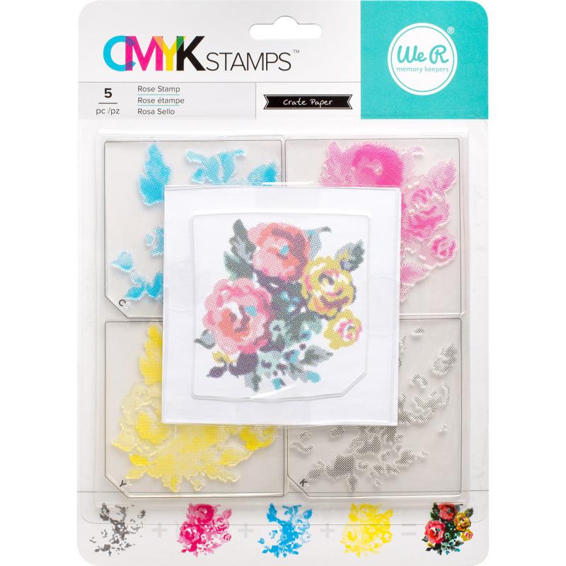 CMYK Stamp Kit Flower STAMPA