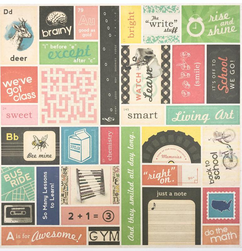 30,5X30,5 cm RETRO SAYINGS