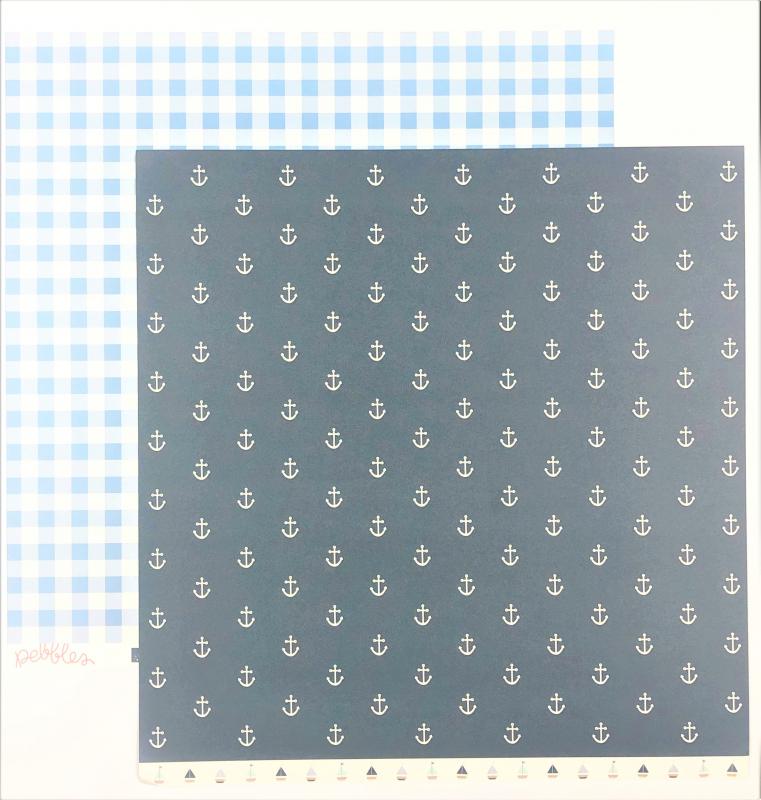 PEBBLES NN Baby Boy 30,5x30,5 cm Blue Blankie