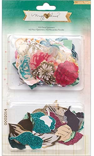 Maggie Holmes Floral Ephemera - ÇİÇEK STICKER