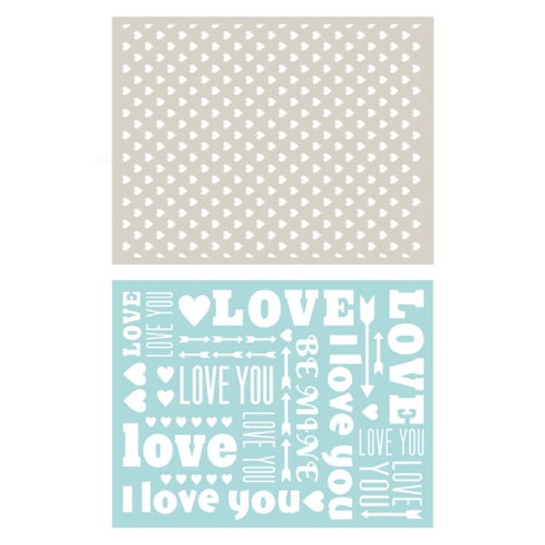 Embossing Folder Sweetheart - KAĞIT KABARTMA KALIBI